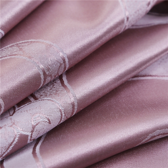 91家纺网 家纺一手货源 找家纺 福丽莱家纺 贡缎提花床裙四件套（单层）黛香-豆沙