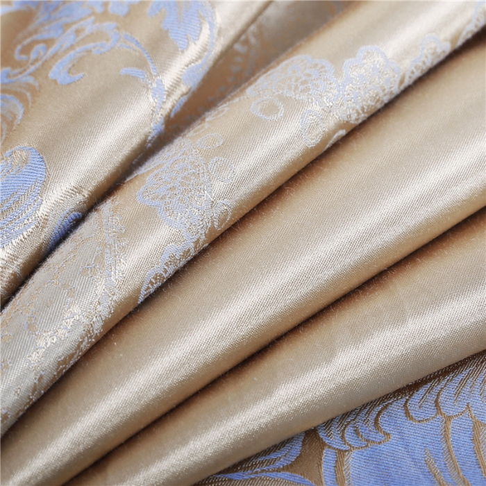 91家纺网 家纺一手货源 找家纺 福丽莱家纺 贡缎提花床裙四件套（单层）玛格丽特-金兰