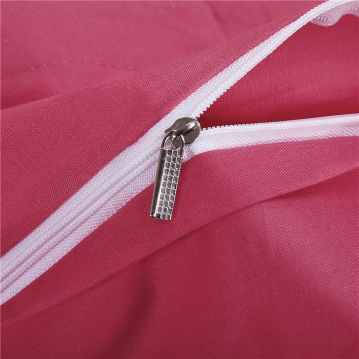 91家纺网 家纺一手货源 找家纺 福丽莱家纺 贡缎提花床裙四件套（单层）喜上眉梢-砖红