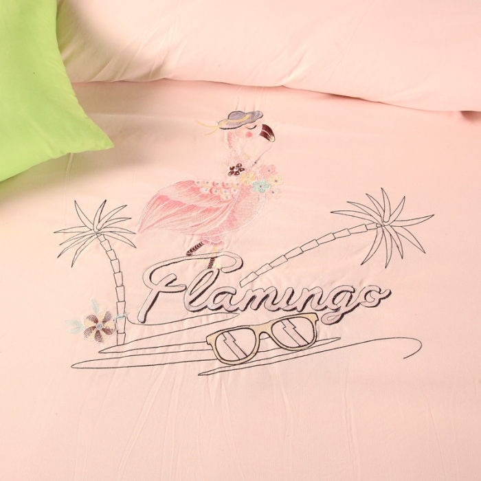 91家纺网 家纺一手货源 找家纺 （总）福丽莱家纺 2019新款针织棉四件套