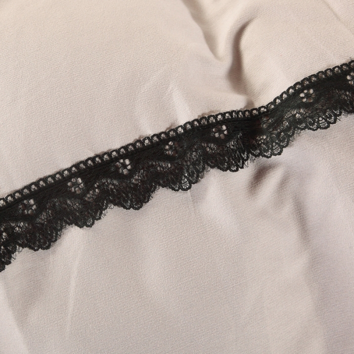 91家纺网 家纺一手货源 找家纺 福丽莱家纺 2019新款针织棉四件套 火鸟浅银灰