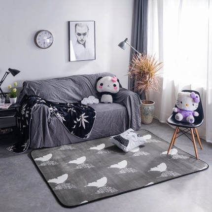 91家纺网 家纺一手货源 找家纺 《总》凤凰林客厅地毯地垫 茶几垫 飘窗垫 脚垫防滑垫可定制款