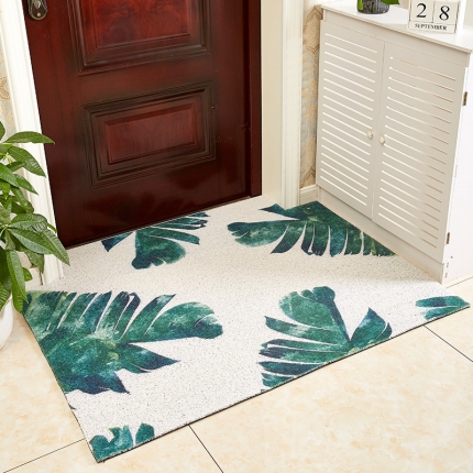 91家纺网 家纺一手货源 找家纺 （总）地垫 凤凰林 2020新款 丝圈地垫 门垫