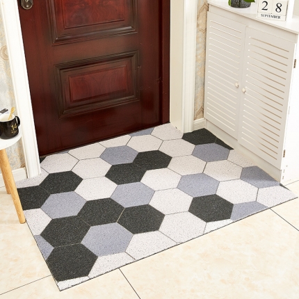 91家纺网 家纺一手货源 找家纺 （总）地垫 凤凰林 2020新款 丝圈地垫 门垫