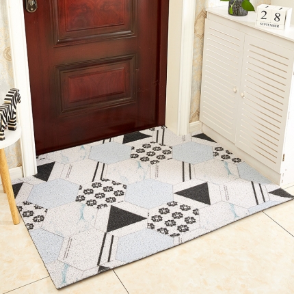 91家纺网 家纺一手货源 找家纺 （总）地垫 凤凰林 2020新款 丝圈地垫 门垫