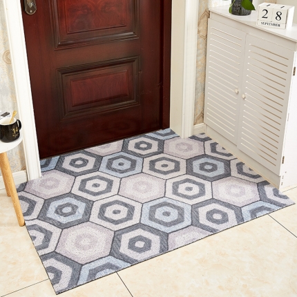 91家纺网 家纺一手货源 找家纺 （总）地垫 凤凰林 2020新款 丝圈地垫 门垫