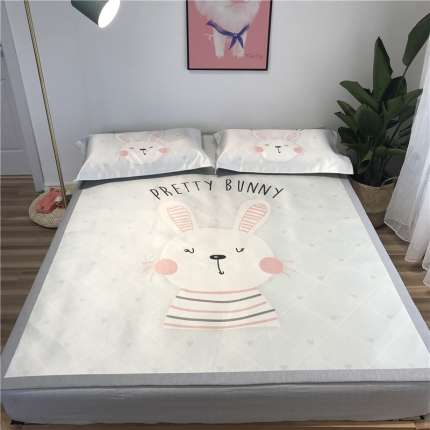 91家纺网 家纺一手货源 找家纺 （总）本希 2019年水洗养生席数码印花单席款