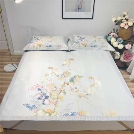 91家纺网 家纺一手货源 找家纺 本希 2019年新款蜂窝3D三明治数码印花 雅致