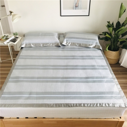 91家纺网 家纺一手货源 找家纺 （总）本希 2019年水洗养生席提花单席款