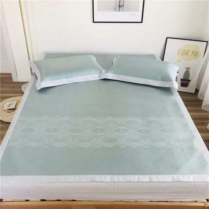 91家纺网 家纺一手货源 找家纺 本希 2019年水洗养生席提花单席款 索菲亚