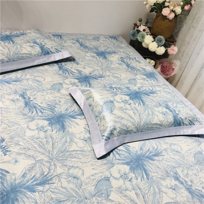 91家纺网 家纺一手货源 找家纺 本希 2019年新款蜂窝3D三明治数码印花 爱之丛林