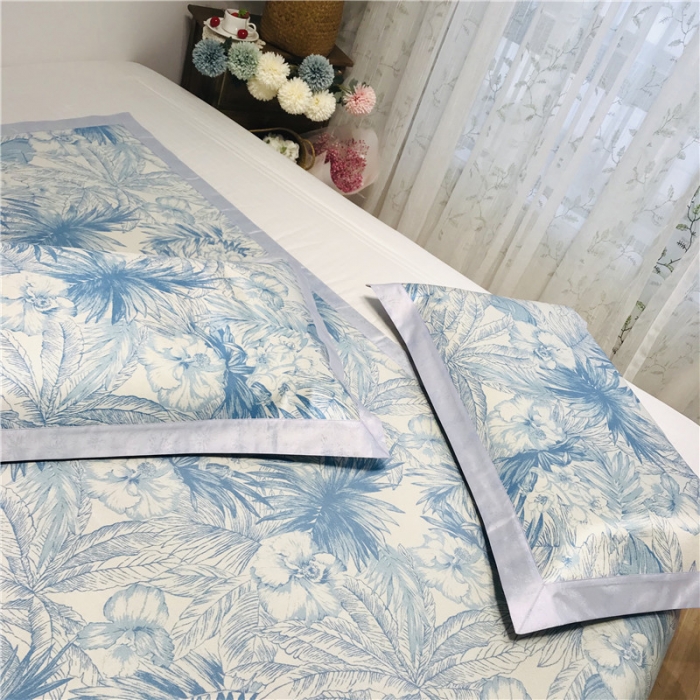 91家纺网 家纺一手货源 找家纺 本希 2019年新款蜂窝3D三明治数码印花 爱之丛林