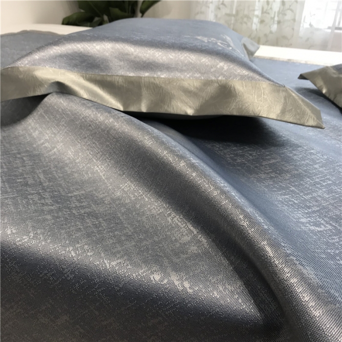 91家纺网 家纺一手货源 找家纺 本希 2019年水洗养生席提花单席款summertime-蓝