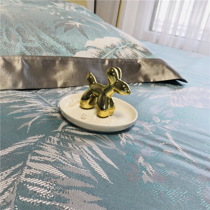 91家纺网 家纺一手货源 找家纺 本希 2019年水洗养生席提花单席款 芭蕉叶