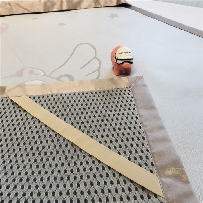 91家纺网 家纺一手货源 找家纺 本希 2019年水洗养生席提花单席款 飞天小猪-粉