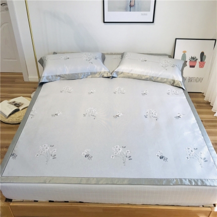 本希 2019年水洗养生席提花单席款 花漾