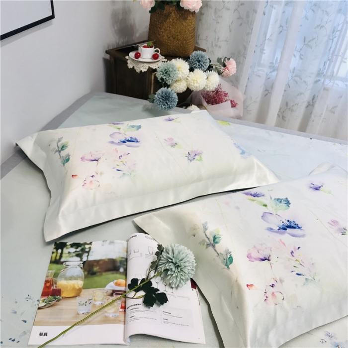 91家纺网 家纺一手货源 找家纺 本希 2019年水洗养生席数码印花单席款 蔷薇之恋