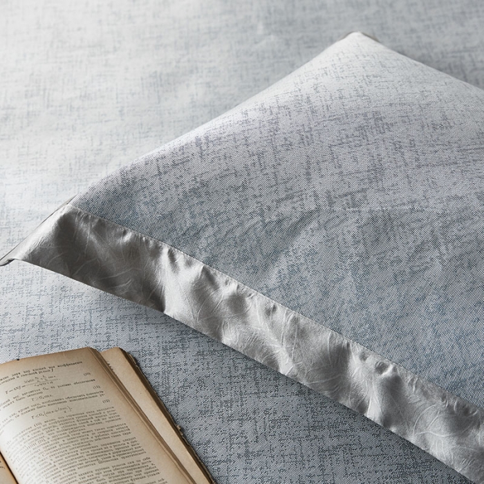 91家纺网 家纺一手货源 找家纺 本希 提花水洗养生席三件套 纯净--宝石蓝