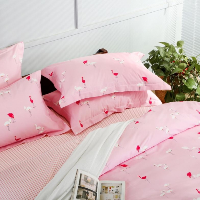 91家纺网 家纺一手货源 找家纺 （总）沐棉家纺 2018新品全棉13372四件套床单款