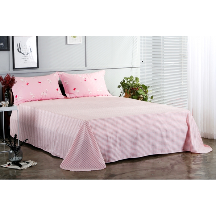 91家纺网 家纺一手货源 找家纺 （总）沐棉家纺 2018新品全棉13372四件套床单款