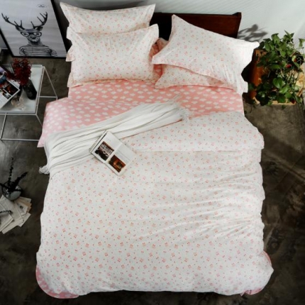 91家纺网 家纺一手货源 找家纺 （总）沐棉家纺 2018新品全棉13372四件套床单款