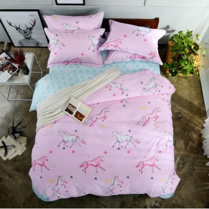 91家纺网 家纺一手货源 找家纺 （总）沐棉家纺 2018新品全棉13372四件套床单款