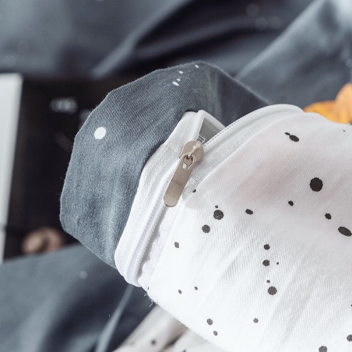 91家纺网 家纺一手货源 找家纺 沐棉 2019新款13370小卡通小清新四件套床单款 小宇宙