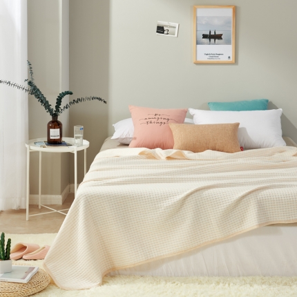 91家纺网 家纺一手货源 找家纺 （总）珺柔家纺 无印良品天竺棉夏凉被-细条纹