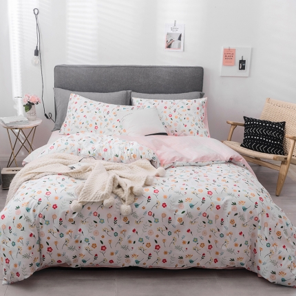 珺柔 13372全棉四件套 花舞春天