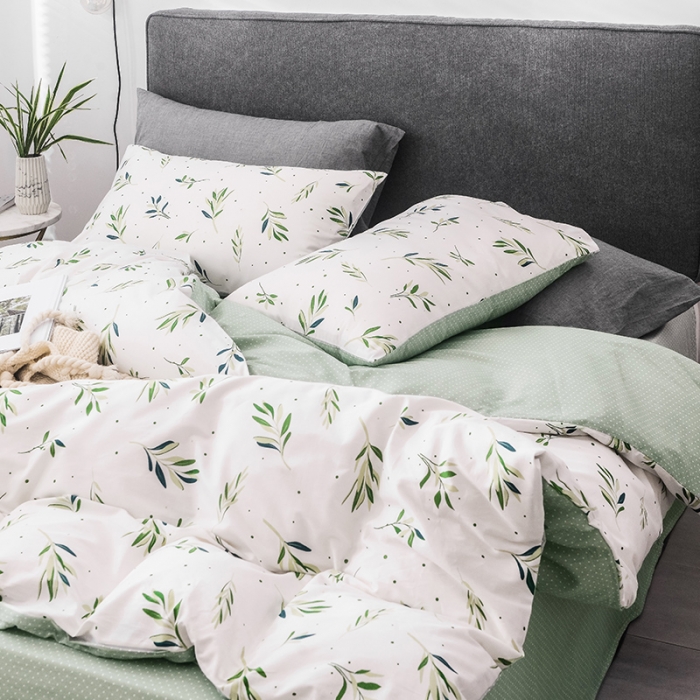 91家纺网 家纺一手货源 找家纺 珺柔 13372全棉四件套 花香情丝