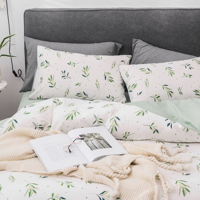 91家纺网 家纺一手货源 找家纺 珺柔 13372全棉四件套 花香情丝