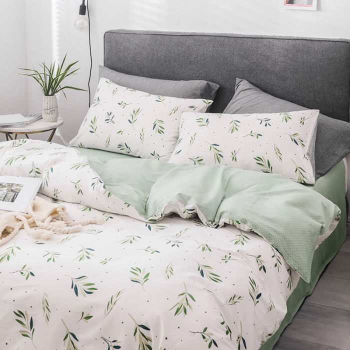 91家纺网 家纺一手货源 找家纺 珺柔 13372全棉四件套 花香情丝