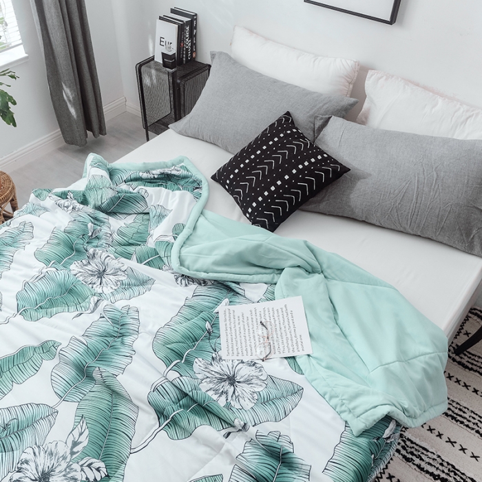 91家纺网 家纺一手货源 找家纺 （总）珺柔 2019水洗印花夏凉被