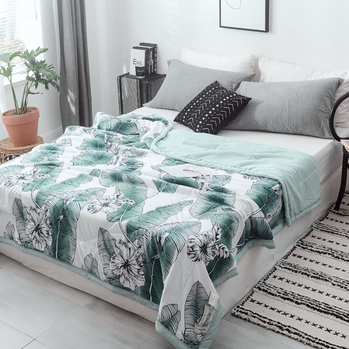 91家纺网 家纺一手货源 找家纺 （总）珺柔 2019水洗印花夏凉被