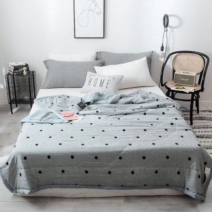 91家纺网 家纺一手货源 找家纺 珺柔 2019水洗印花夏凉被  方欣