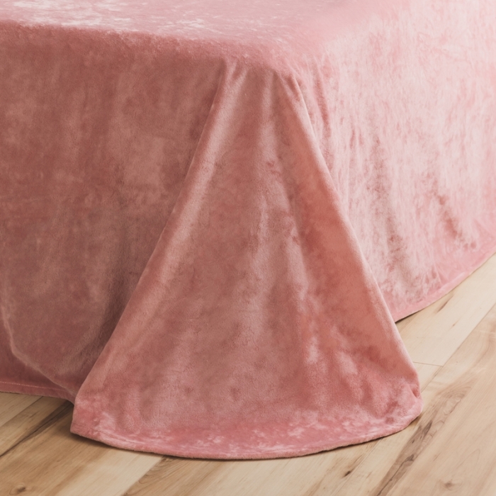 91家纺网 家纺一手货源 找家纺 珺柔-2019秋冬棉加绒四件套 春意时光