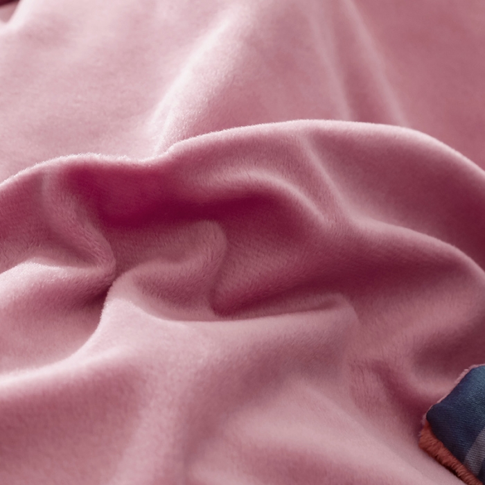 91家纺网 家纺一手货源 找家纺 珺柔-2019秋冬棉加绒四件套 大草莓