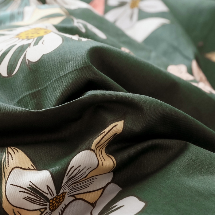 91家纺网 家纺一手货源 找家纺 珺柔-2019秋冬棉加绒四件套 浮华