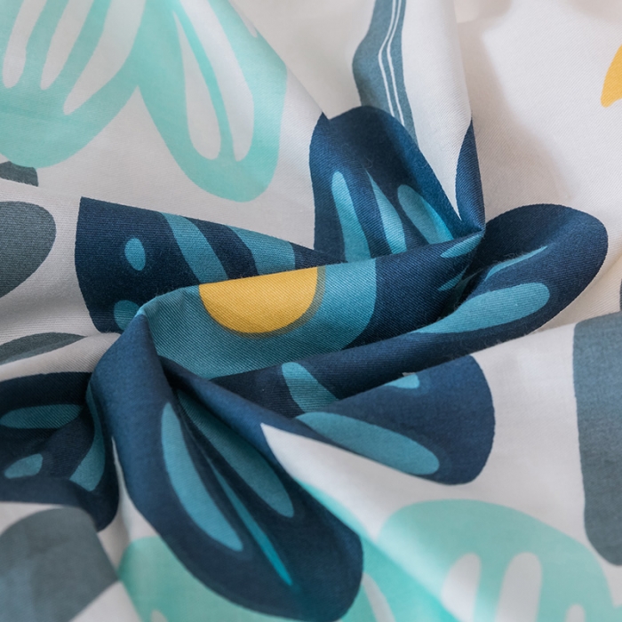 91家纺网 家纺一手货源 找家纺 珺柔家纺 2019新款13372全棉四件套 花海