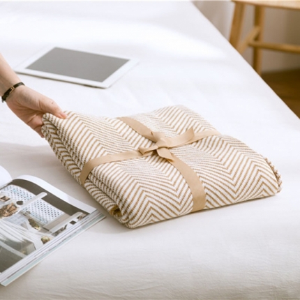 91家纺网 家纺一手货源 找家纺 （总）暖绵绵家纺  流苏波浪针织毯子线毯