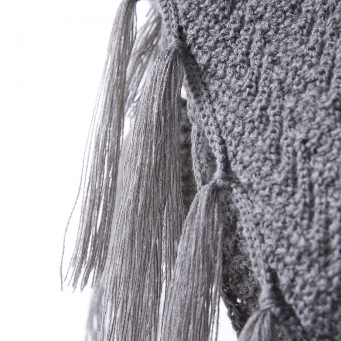 91家纺网 家纺一手货源 找家纺 暖绵绵家纺 新款卡尔德拉毛毯针织毯子线毯 深灰色