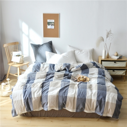 91家纺网 家纺一手货源 找家纺 （总）水洗的故事 水洗棉单品被套新拍多规格