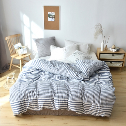 91家纺网 家纺一手货源 找家纺 （总）水洗的故事 水洗棉单品被套新拍多规格