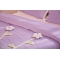 91家纺网 家纺一手货源 找家纺 韩版天鹅绒床罩式紫色花朵床罩冬季冬季保暖珊瑚水晶绒四件套