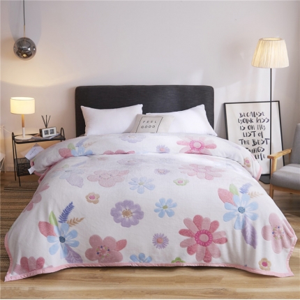 91家纺网 家纺一手货源 找家纺 （总）曼町 2020新品零静电加厚毛毯珊瑚绒法莱绒雪花绒