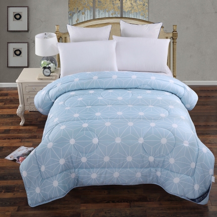 91家纺网 家纺一手货源 找家纺 总欧雅搁2025新款羽丝绒冬被被子被芯春秋被冬被思维空间灰色