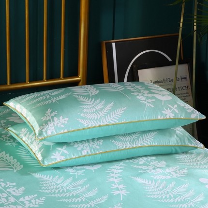 91家纺网 家纺一手货源 找家纺 情恒家纺 2019冰丝枕套一对（48*74）