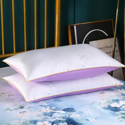 91家纺网 家纺一手货源 找家纺 情恒家纺 2019冰丝枕套一对（48*74）