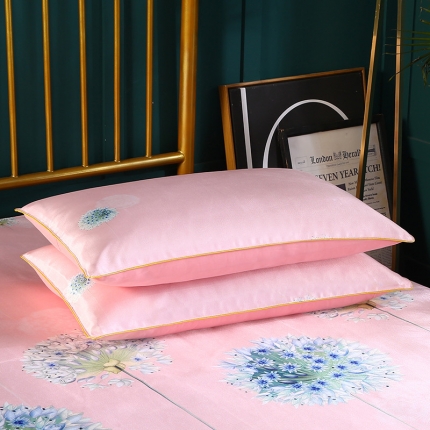 91家纺网 家纺一手货源 找家纺 情恒家纺 2019冰丝枕套一对（48*74）