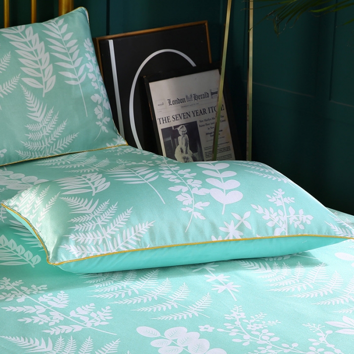 91家纺网 家纺一手货源 找家纺 情恒家纺 2019冰丝枕套一对（48*74）